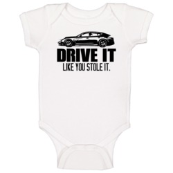 Drive It 2010 Porsche Panamera Car Baby One Piece Drive It 2010 Porsche Panamera Car Baby One Piece