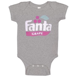 Fanta Grape Fun The Spectacular Now Popular Movie Baby One Piece