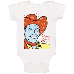 Roy Rogers Val Kilmer Fun Real Genius Popular 80s Movie Baby One Piece