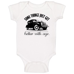 1934 Chrysler Airflow Better With Age Vintage Car Baby One Piece 1934 Chrysler Airflow Better With Age Vintage Car Baby One Piece