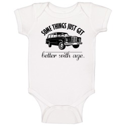 1963 Jeep Wagoneer Better With Age Vintage Car Baby One Piece 1963 Jeep Wagoneer Better With Age Vintage Car Baby One Piece