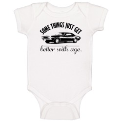 1967 Chevrolet Camaro Better With Age Vintage Car Baby One Piece 1967 Chevrolet Camaro Better With Age Vintage Car Baby One Piece