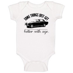 1968 Datsun 510 Better With Age Vintage Car Baby One Piece 1968 Datsun 510 Better With Age Vintage Car Baby One Piece