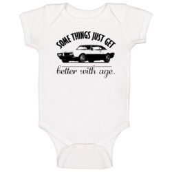 1968 Pontiac Firebird Better With Age Vintage Car Baby One Piece 1968 Pontiac Firebird Better With Age Vintage Car Baby One Piece