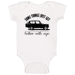 1970 Range Rover Better With Age Vintage Car Baby One Piece 1970 Range Rover Better With Age Vintage Car Baby One Piece