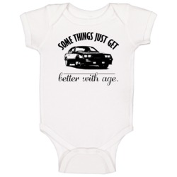 1982 Ford Mustang 50 Better With Age Vintage Car Baby One Piece