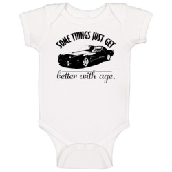 1985 Chevrolet Camaro Iroc Z Better With Age Vintage Car Baby One Piec