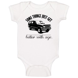 1991 Ford Explorer Better With Age Vintage Car Baby One Piece