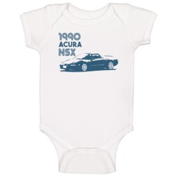 1990 Acura Nsx Classic Car Baby One Piece