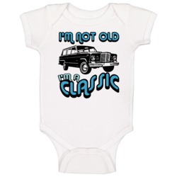 1963 Jeep Wagoneer Im A Classic Car Baby One Piece