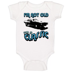 1970 Plymouth Hemi Cuda Im A Classic Car Baby One Piece
