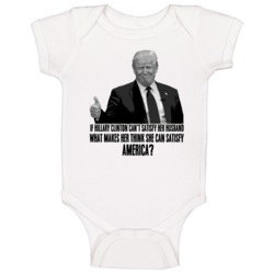 Hillary Clinton Cant Satisfy Her Husbad Donald Trump Tweet Funny Baby Hillary Clinton Cant Satisfy Her Husbad Donald Trump Tweet Funny Baby