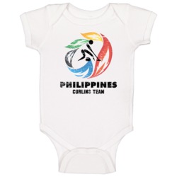 Philippines Curling Team 2014 Olympic Sochi Vintage Distressed Baby On Philippines Curling Team 2014 Olympic Sochi Vintage Distressed Baby On