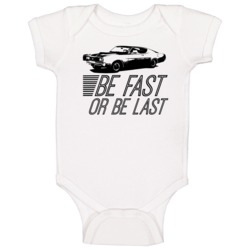 1968 Pontiac Firebird Be Fast Car Baby One Piece