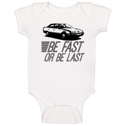 1986 Ford Taurus Be Fast Car Baby One Piece
