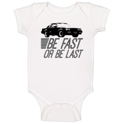 1987 Buick Grand National Gnx Be Fast Car Baby One Piece