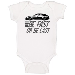 2010 Porsche Panamera Be Fast Car Baby One Piece