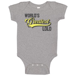 World's Greatest Lolo Filipino Grandfather Distressed Baby One Piece World's Greatest Lolo Filipino Grandfather Distressed Baby One Piece