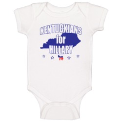 Kentuckians For Hillary Clinton 2016 Democrat Kentucky State Silhouett Kentuckians For Hillary Clinton 2016 Democrat Kentucky State Silhouett
