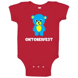 Oktoberfest Bear Funny Beer Baby One Piece Oktoberfest Bear Funny Beer Baby One Piece