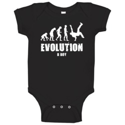 B Boy Evolution Breakdance Hip Hip Dance Baby One Piece B Boy Evolution Breakdance Hip Hip Dance Baby One Piece