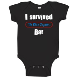 I Survived The Blue Oyster Bar Police Academy Baby One Piece I Survived The Blue Oyster Bar Police Academy Baby One Piece