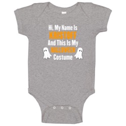 My Name Is Kristoff This Is My Halloween Costume Funny Holiday Baby On My Name Is Kristoff This Is My Halloween Costume Funny Holiday Baby On
