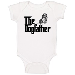 Cavalier King Charles Spaniel Custom Dog Breed The Dogfather Baby One Cavalier King Charles Spaniel Custom Dog Breed The Dogfather Baby One