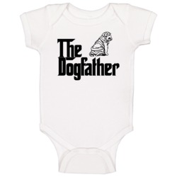Chinese Shar-pei Custom Dog Breed The Dogfather Baby One Piece Chinese Shar-pei Custom Dog Breed The Dogfather Baby One Piece