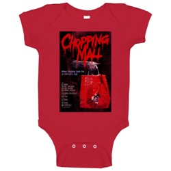 Chopping Mall Vintage Distressed Scary Movie Poster Halloween Baby One Chopping Mall Vintage Distressed Scary Movie Poster Halloween Baby One