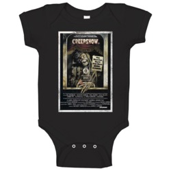 Creep Show Vintage Distressed Scary Movie Poster Halloween Baby One Pi Creep Show Vintage Distressed Scary Movie Poster Halloween Baby One Pi