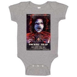 Tourist Trap Vintage Distressed Scary Movie Poster Halloween Baby One Tourist Trap Vintage Distressed Scary Movie Poster Halloween Baby One