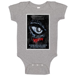 Wolfen Vintage Distressed Scary Movie Poster Halloween Baby One Piece Wolfen Vintage Distressed Scary Movie Poster Halloween Baby One Piece