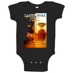 Ladyhawke Movie Hauer Broderick 80's Fantasy Baby One Piece Ladyhawke Movie Hauer Broderick 80's Fantasy Baby One Piece