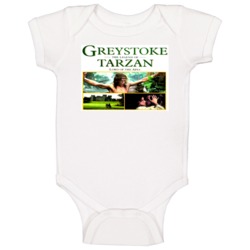 Greystoke Lambert Movie The Legend Of Tarzan 80's Baby One Piece Greystoke Lambert Movie The Legend Of Tarzan 80's Baby One Piece