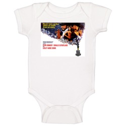 The Great Train Robbery Sean Connery Donald Sutherland Baby One Piece The Great Train Robbery Sean Connery Donald Sutherland Baby One Piece