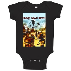 Bana Hartnett Movie Sizemore Black Hawk Down Baby One Piece Bana Hartnett Movie Sizemore Black Hawk Down Baby One Piece