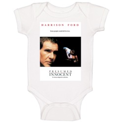 Presumed Innocent Movie Harrison Ford Baby One Piece Presumed Innocent Movie Harrison Ford Baby One Piece