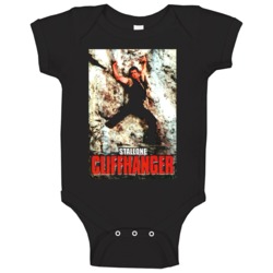 Cliffhanger Movie Sylvester Stallone Baby One Piece