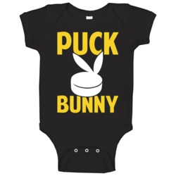 Pittsburgh Hockey Puck Bunny Cute Sexy Ladies Sports Fan Parody Baby O Pittsburgh Hockey Puck Bunny Cute Sexy Ladies Sports Fan Parody Baby O