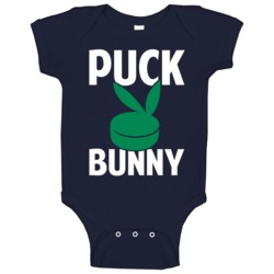 Vancouver Hockey Puck Bunny Cute Sexy Ladies Sports Fan Parody Baby On Vancouver Hockey Puck Bunny Cute Sexy Ladies Sports Fan Parody Baby On