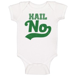 Hail No Msu College Football Distressed Baby One Piece Hail No Msu College Football Distressed Baby One Piece