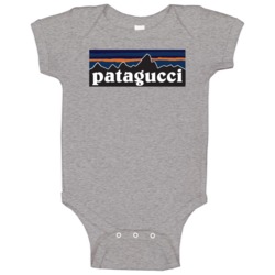 Patagucci Funny Pricey Outdoor Wear Baby One Piece Patagucci Funny Pricey Outdoor Wear Baby One Piece