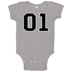Dukes Of Hazard General Lee Distressed Baby One Piece