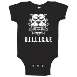 Dilligaf Does It Look Like I Give A Fuck Funny Worn Look Baby One Piec Dilligaf Does It Look Like I Give A Fuck Funny Worn Look Baby One Piec