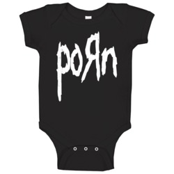 Porn Funny Korn Parody Rock Heavy Metal Worn Look Baby One Piece Porn Funny Korn Parody Rock Heavy Metal Worn Look Baby One Piece