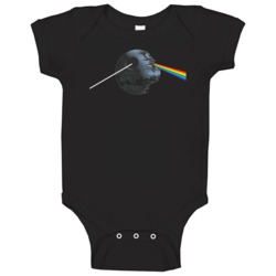 Death Star Dark Side Funny Geek Baby One Piece Death Star Dark Side Funny Geek Baby One Piece