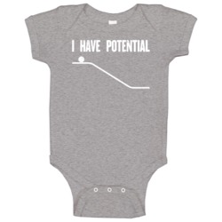 I Have Potential Funny Energy Science Geek Worn Look Baby One Piece I Have Potential Funny Energy Science Geek Worn Look Baby One Piece