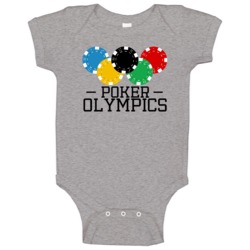 Poker Casino Olympics Chips Las Vegas Gambling Player Baby One Piece Poker Casino Olympics Chips Las Vegas Gambling Player Baby One Piece