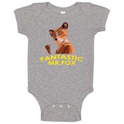 Fantastic Mr Fox Baby One Piece Fantastic Mr Fox Baby One Piece